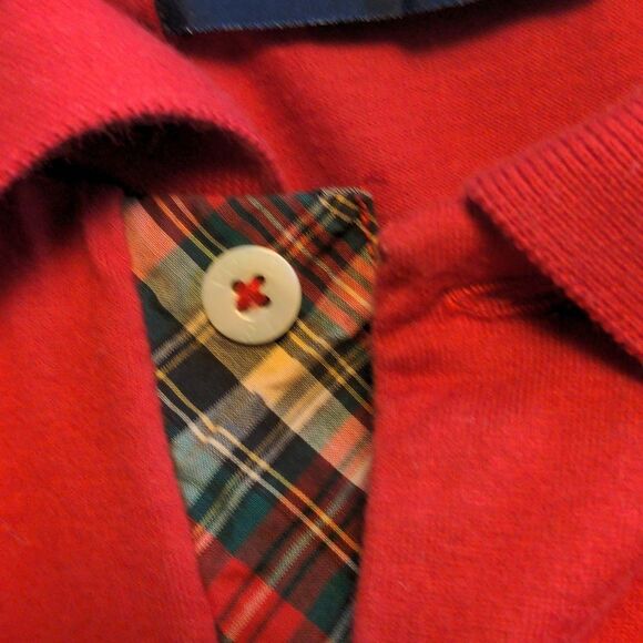 🤩 Ralph Lauren red retro Polo size large 🤩 2 for $20 - Picture 4 of 7